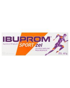 Ibuprom Effect (Ibuprom Sport), 50 mg/g, żel, 60 g
