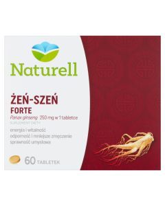 Naturell Żeń-Szeń Forte, tabletki, 60 szt.