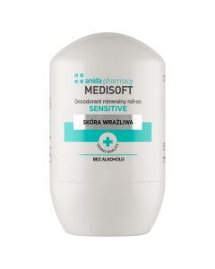 Anida Medisoft Sensitive, dezodorant mineralny, roll-on, 50 ml