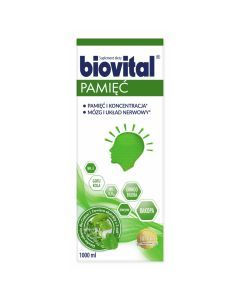 Biovital Pamięć, płyn, 1000 ml