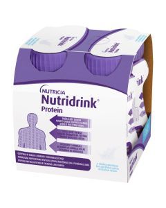 Nutridrink Protein, smak neutralny, płyn, 4 x 125 ml