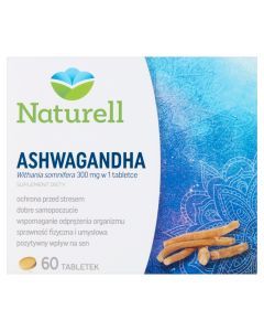 Naturell Ashwagandha, tabletki, 60 szt.