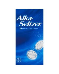 Alka-Seltzer, 324 mg, tabletki musujące, 10 szt.