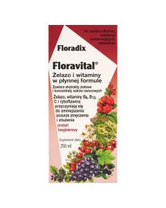 Floradix Floravital, płyn, 250 ml
