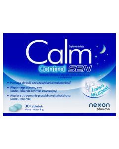 Nexon Pharma Calm Control Sen, tabletki, 30 szt.