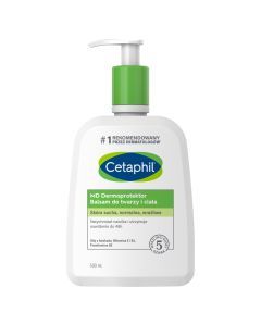 Cetaphil MD Dermoprotektor, balsam nawilżający do twarzy i ciała, 500 ml