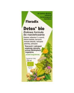 Floradix Detox Bio, płyn, 250 ml
