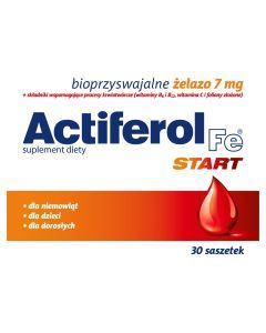 ActiFerol Fe START, proszek do rozpuszczania w saszetkach, 30 szt.