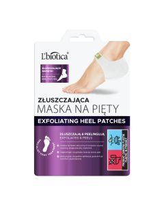 L'Biotica Maska złuszczajaca na pięty, 1 para