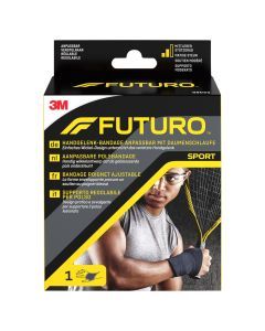 Futuro Basic Sport, regulowana opaska stabilizująca nadgarstek, czarna, 1 szt.