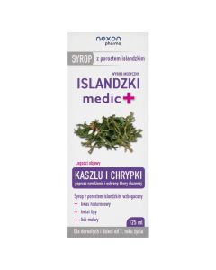 Islandzki medic+, syrop, 125 ml