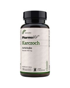 Pharmovit Karczoch Artichoke Ekstrakt 400 mg,kaps.,90 szt