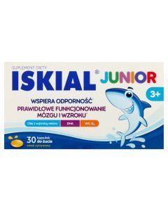 Iskial Junior, kapsułki do żucia, 30 szt.