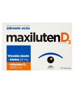 Maxiluten D3, tabletki, 30 szt.