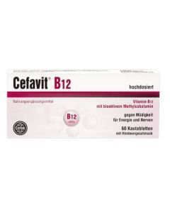 Cefavit B12, tabletki do żucia, 60 szt.