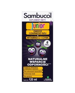 Sambucol Junior, płyn, 120 ml