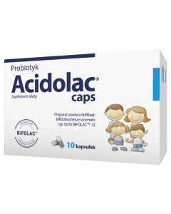 Acidolac caps, kapsułki, 10 szt.