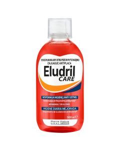 Eludril Care, płyn do codziennej higieny jamy ustnej, 500 ml