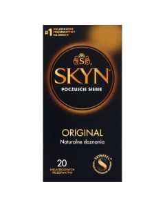Skyn Original, nielateksowe prezerwatywy, 20 szt.