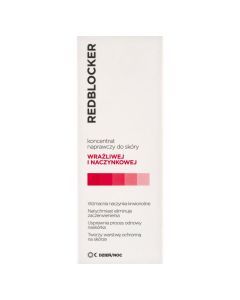 RedBlocker, koncentrat naprawczy do skóry wrażliwej i naczynkowej, 30 ml