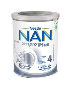 Nestle Nan Optipro Plus 4, produkt na bazie mleka dla małych dzieci, 800 g