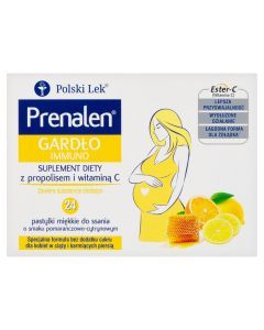 Prenalen Gardło Immuno, pastylki miękkie do ssania, 24 szt.