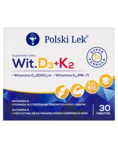 SundovitD3+K2, tabletki, 30 szt.