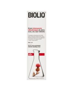 Bioliq 65+, krem intensywnie odbudowujący do skóry oczu, ust, szyi i dekoltu, 30ml