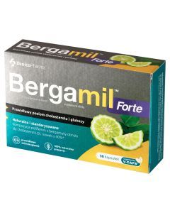 Bergamil Forte, kapsułki roślinne wegańskie, 30 szt.