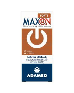 Maxon Forte, 50 mg, tabletki powlekane, 2 szt.