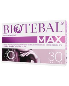 Biotebal Max, 10 mg, tabletki, 30 szt.