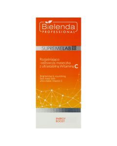 Bielenda Professional SupremeLab, Rozjaśniająco-odżywcza maseczka z ultrastabilną witaminą C, 70 ml