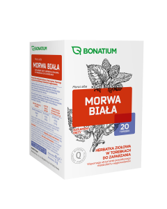 Bonatium Morwa biała herbatka ziołowa 20 sztuk