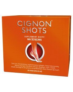 Cignon Shots, plyn doustny, na sciegna, 10 ml, 20 filol