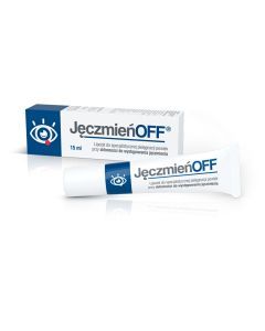 JęczmieńOFF, lipożel do pielęgnacji powiek ze skłonnością do powstawania jęczmienia, 15 ml