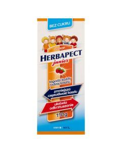 Herbapect Junior bez cukru, syrop, 110 g