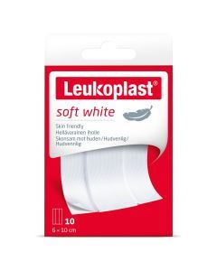 Leukoplast Soft, plastry, 6 x 10 cm, 10 szt.