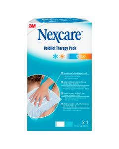 Nexcare ColdHot Therapy Pack Maxi, zimno-ciepły okład żelowy wielokrotnego użytku, 19,5 cm x 30 cm, 1 szt.