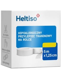 Heltiso przylepiec tkaninowy 5m x 1,25cm