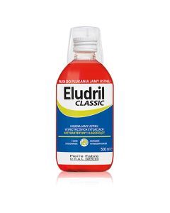 Eludril Classic, płyn do płukania jamy ustnej, 500ml