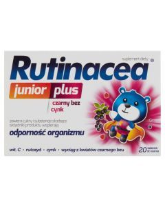 Rutinacea junior plus, tabletki do ssania, 20 szt.