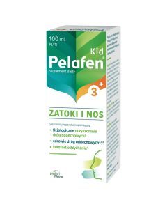 Phytopharm Pelafen Kid 3+ Zatoki i Nos, płyn, 100 ml