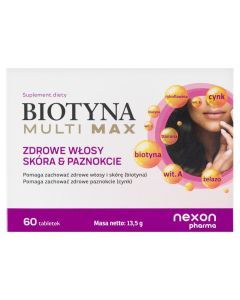 Biotyna Multi Max, tabletki, 60 szt.