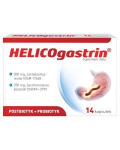 HELICOgastrin, kapsułki, 14 szt.