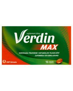 Verdin Max, kapsułki miękkie, 15 szt.