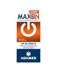 Maxon Forte, 50 mg, tabletki powlekane, 4 szt.