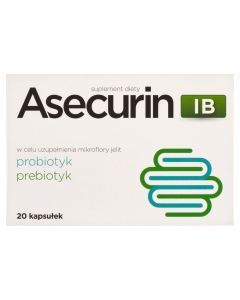 Asecurin IB, kapsułki, 20 szt.