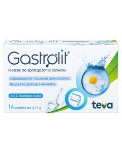 Gastrolit, proszek do przygotowania roztworu, 4,15 g x 14 sasz.