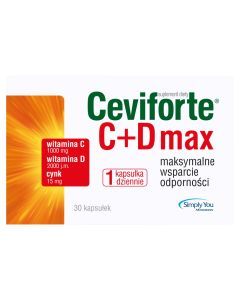 Ceviforte max, kapsułki, 30 szt.