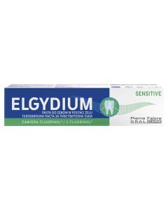 Elgydium Sensitive, pasta do zębów w żelu, 75 ml